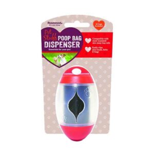 Rosewood Pet Stuff Dog Waste Bag Dispenser (Assorted Colours)