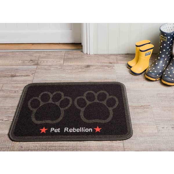 Pet Rebellion Dinner Mate Jet Black 40x60cm 2 Pet Rebellion Dinner Mate Jet Black 40x60cm - Image 2