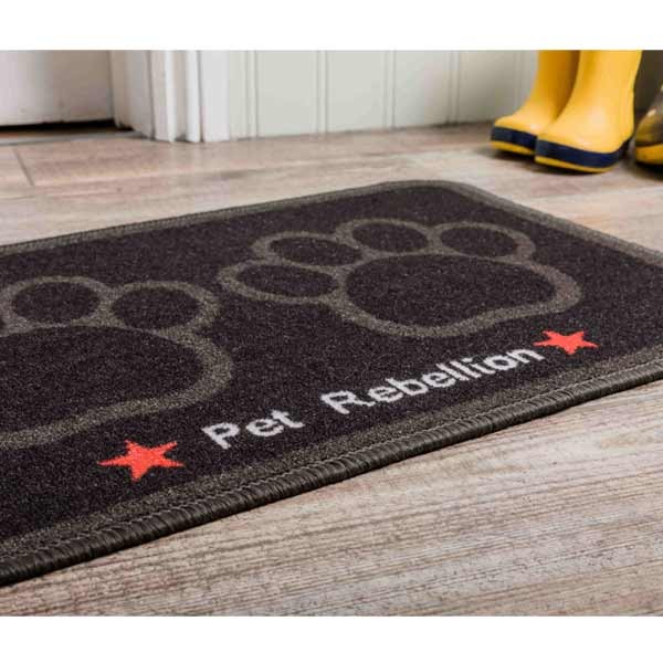 Pet Rebellion Dinner Mate Jet Black 40x60cm 3 Pet Rebellion Dinner Mate Jet Black 40x60cm - Image 3