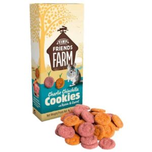 Tiny Friends Farm Charlie Chinchilla Cookies with Raisin & Carrot 120g