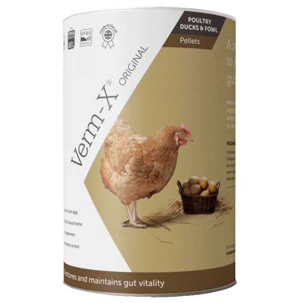 Verm-x Original Pellets For Poultry Ducks & Fowl 250g