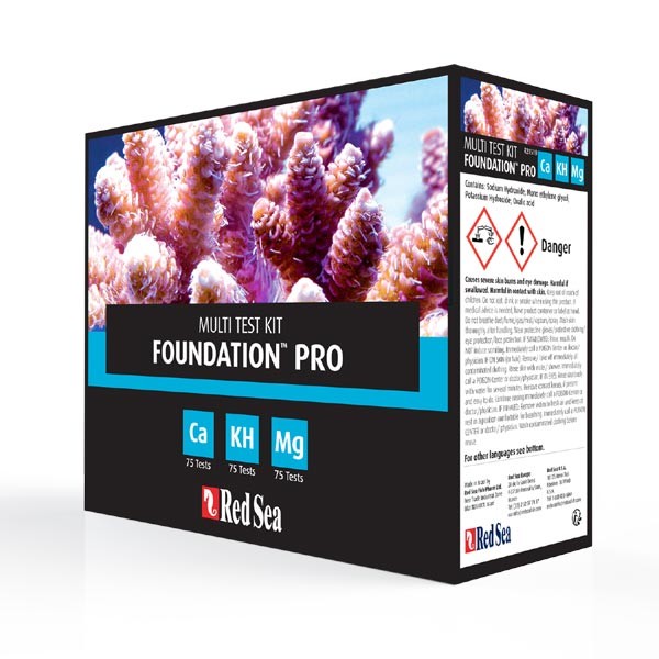 Red Sea Reef Foundation Test kit Pro (Ca Alk Mg) 1 Red Sea Reef Foundation Test kit Pro (Ca Alk Mg)