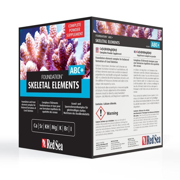 Red Sea Foundation ABC+ Skeletal Elements Supplement 1kg 1 Red Sea Foundation ABC+ Skeletal Elements Supplement 1kg