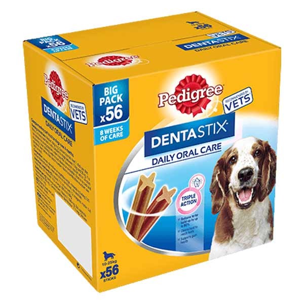 Pedigree Dentastix Daily Adult Medium 56 Pack Dog Treat 1 Pedigree Dentastix Daily Adult Medium 56 Pack Dog Treat