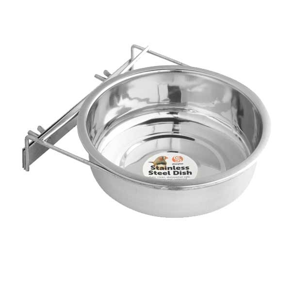 Fed 'N' Watered Coop Cup With Clamp Holder 18cm/48oz/1.34 Litres 1 Fed 'N' Watered Coop Cup With Clamp Holder 18cm/48oz/1.34 Litres