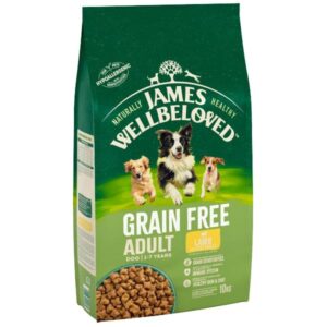 James Wellbeloved Grain Free Lamb & Veg Adult 10kg Dry Dog Food