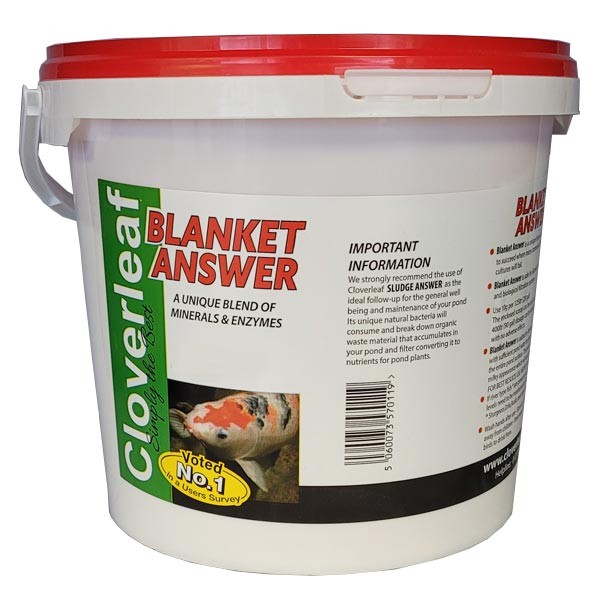 Cloverleaf Blanket Answer Pond Treatment 4kg 1 Cloverleaf Blanket Answer Pond Treatment 4kg