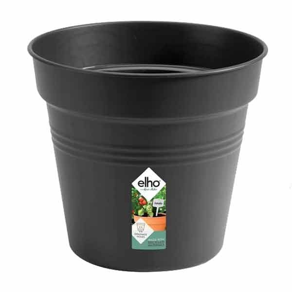 Elho Green Basics Growpot Living Black 11cm 1 Elho Green Basics Growpot Living Black 11cm