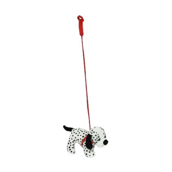 Plush Dalmatian On Stiff Lead 1 Plush Dalmatian On Stiff Lead