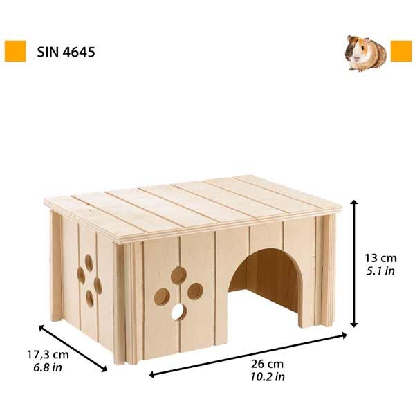 Ferplast Sin 4645 Guinea Pig House 2 Ferplast Sin 4645 Guinea Pig House - Image 2