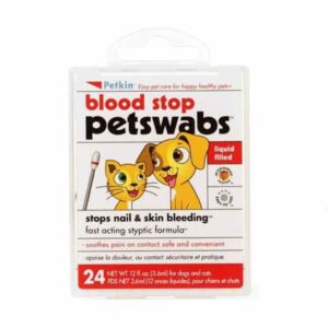 Petkin Blood Stop Swabs 24 Pack