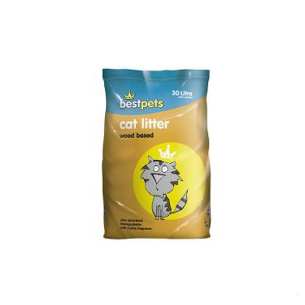 Bestpets Cat Litter Wood 30 Litre 1 Bestpets Cat Litter Wood 30 Litre