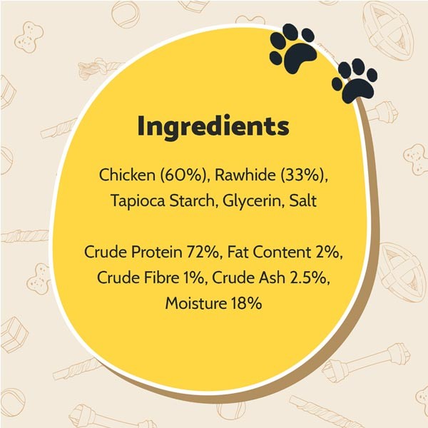 Good Boy Chicken Twists 90g Dog Treat 4 Good Boy Chicken Twists 90g Dog Treat - Image 4