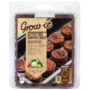 Grow it Peat Free Compost Growing Discs 50 Pack