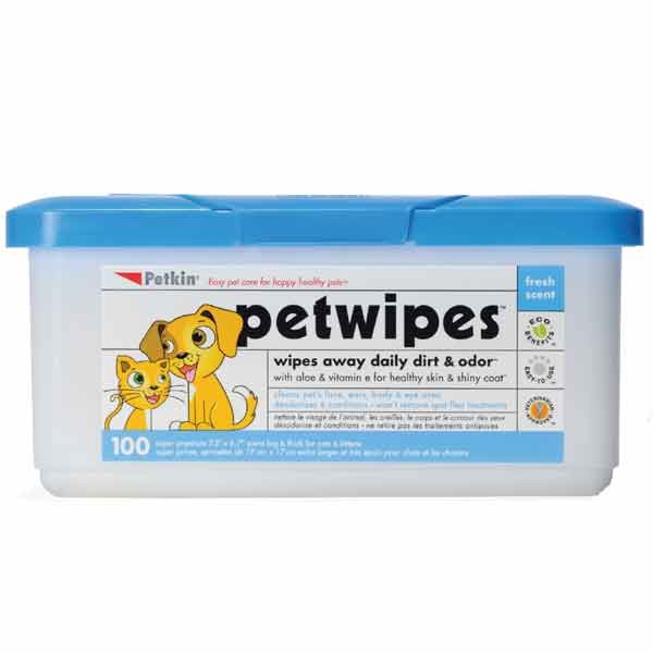 Petkin Pet Wipes 100 Pack 1 Petkin Pet Wipes 100 Pack