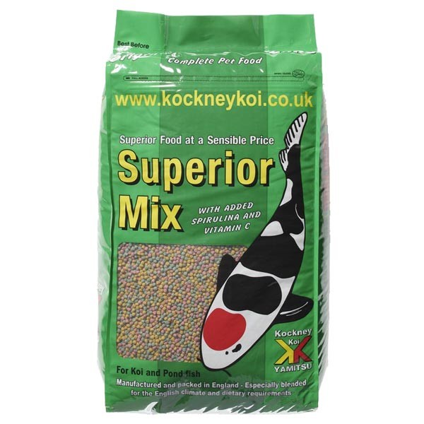 Kockney Koi Pond Superior Mix Pond 20kg 1 Kockney Koi Pond Superior Mix Pond 20kg