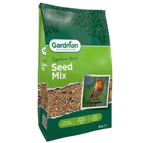 Gardman Wild Bird Care Seed Mix 4kg 1 Gardman Wild Bird Care Seed Mix 4kg