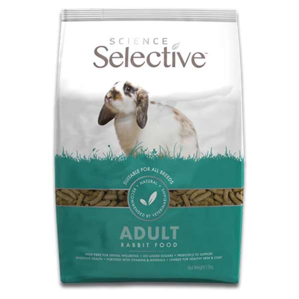 Supreme Science Selective Rabbit Food 3kg 1 Supreme Science Selective Rabbit Food 3kg