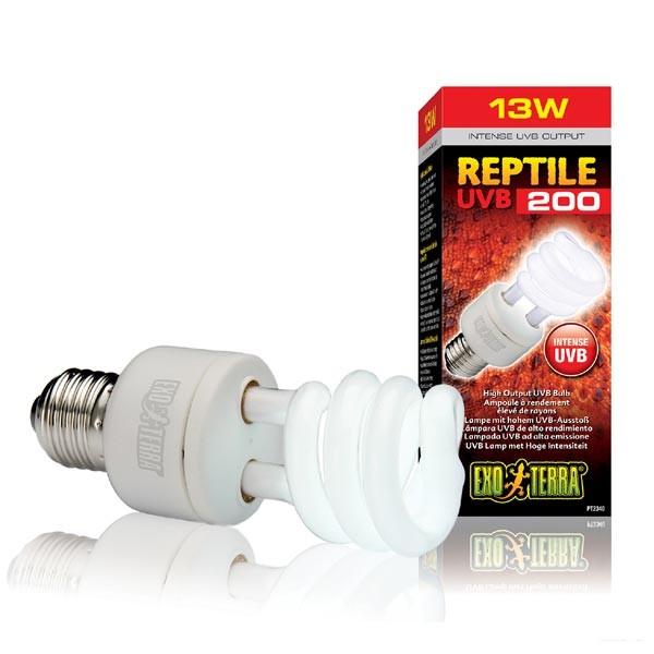 Exo Terra High Output UVB200 Bulb 13w 1 Exo Terra High Output UVB200 Bulb 13w