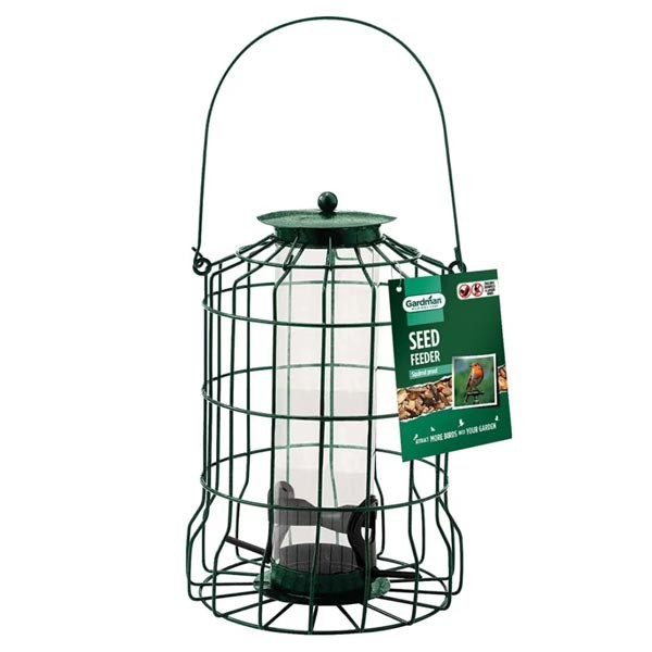 Gardman Wild Bird Care Squirrel Proof Seed Feeder 1 Gardman Wild Bird Care Squirrel Proof Seed Feeder