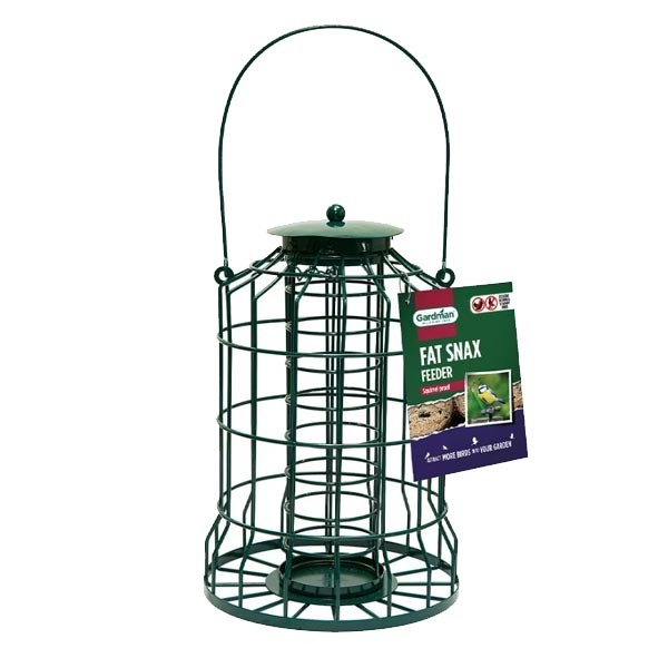 Gardman Wild Bird Care Squirrel Proof Fat Snax Feeder 1 Gardman Wild Bird Care Squirrel Proof Fat Snax Feeder