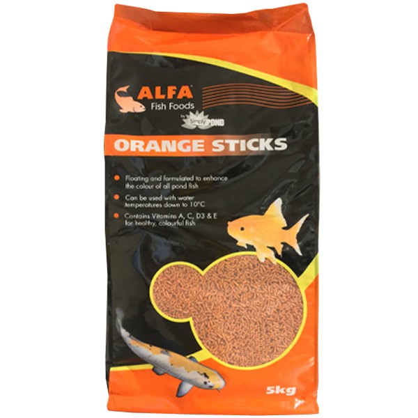 Alfa Premium Orange Sticks 5kg 1 Alfa Premium Orange Sticks 5kg