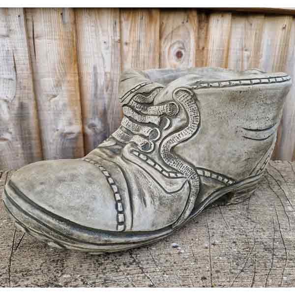 Boot Stone Planter 22cm 1 Boot Stone Planter 22cm