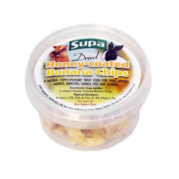 Supa Banana Chips 225ml Small Animal Treat 1 Supa Banana Chips 225ml Small Animal Treat