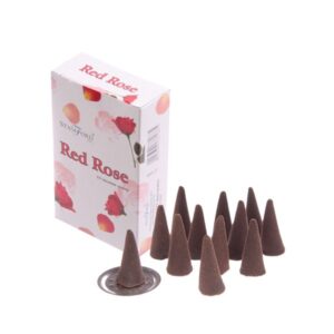 Stamford Incense Cones Red Rose 15 pack