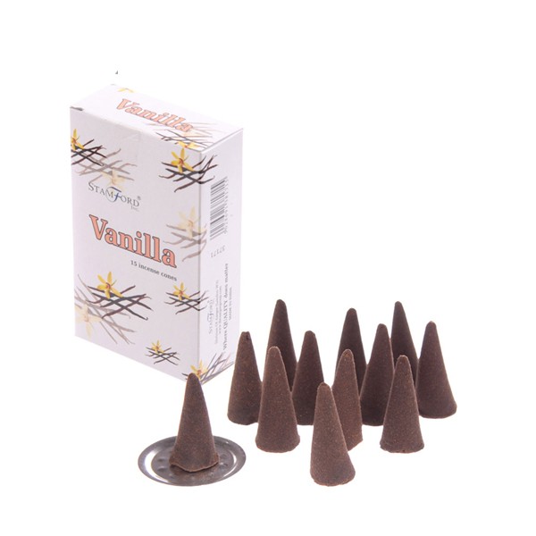 Stamford Incense Cones Vanilla 15 pack 1 Stamford Incense Cones Vanilla 15 pack