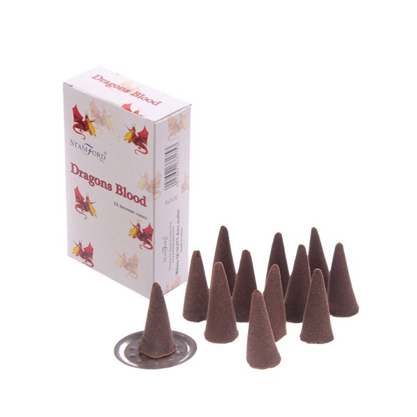 Stamford Incense Cones Dragon's Blood 12 pack 1 Stamford Incense Cones Dragon's Blood 12 pack