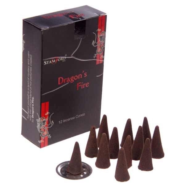 Stamford Incense Cones Dragons Fire 12 pack 1 Stamford Incense Cones Dragons Fire 12 pack