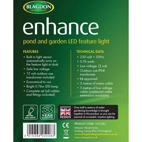 Blagdon LED Feature Light 1x0.76w Unit 3 Blagdon LED Feature Light 1x0.76w Unit - Image 3
