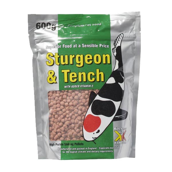 Kockney Koi Pond Sturgeon & Tench Pond Food 600g 1 Kockney Koi Pond Sturgeon & Tench Pond Food 600g