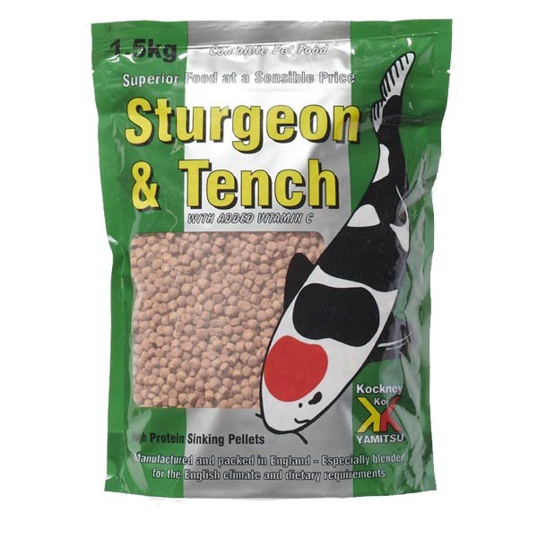 Kockney Koi Pond Sturgeon & Tench Pond Food 1.5kg