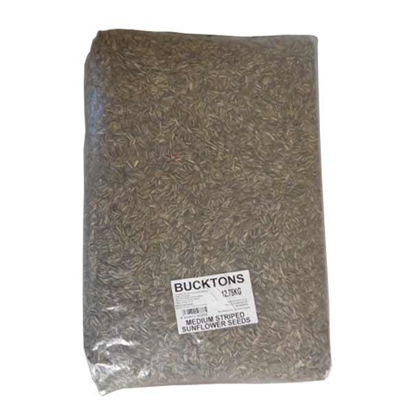 Bucktons Striped Sunflower Seeds 12.75kg 1 Bucktons Striped Sunflower Seeds 12.75kg