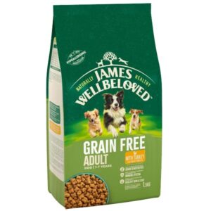 James Wellbeloved Grain Free Turkey & Veg Adult 1.5kg Dry Dog Food