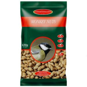 Johnston And Jeff Monkey Nuts in Shells 650g
