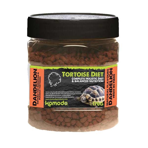 Komodo Dandelion Flavour Tortoise Diet 170g 1 Komodo Dandelion Flavour Tortoise Diet 170g