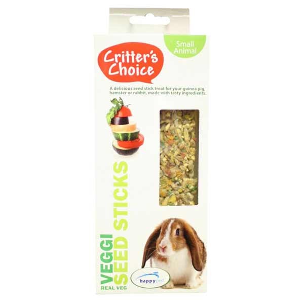 Critters Choice Veggie Seedsticks 2 Pack Small Animal Treat 1 Critters Choice Veggie Seedsticks 2 Pack Small Animal Treat