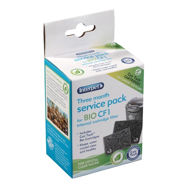 Interpet Bio-CF1 Internal Cartridge Filter 3 Month Service Pack 1 Interpet Bio-CF1 Internal Cartridge Filter 3 Month Service Pack