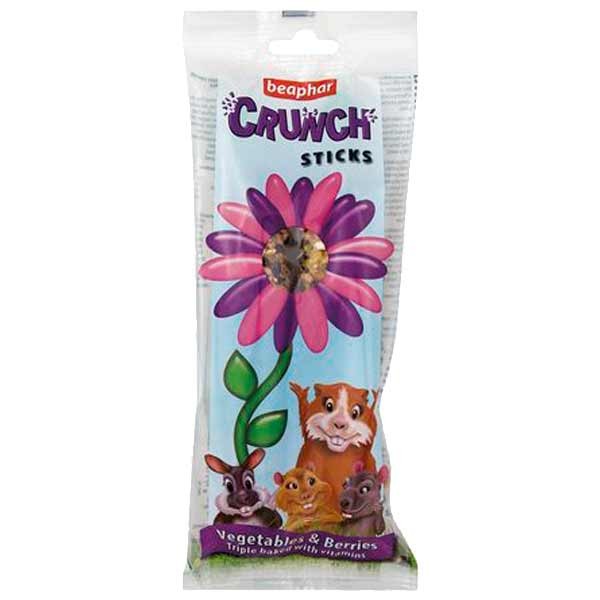 Beaphar Crunch Sticks Vegetables & Berries 2 Pack Small Animal Treat 1 Beaphar Crunch Sticks Vegetables & Berries 2 Pack Small Animal Treat