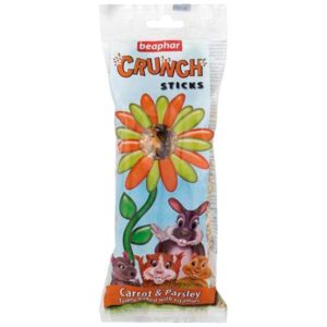 Beaphar Carrot & Parsley Crunch Sticks for Small Animals 2 Pack