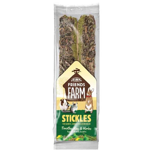 Tiny Friends Farm Stickles with Timothy Hay & Herbs 2 Sticks 1 Tiny Friends Farm Stickles with Timothy Hay & Herbs 2 Sticks