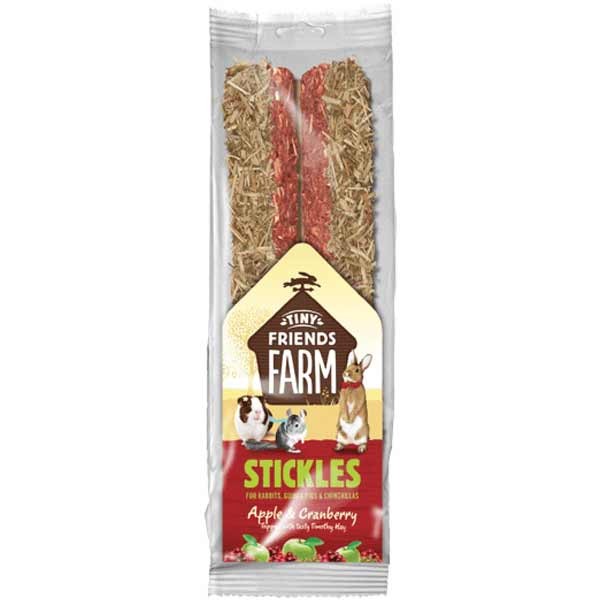 Tiny Friends Farm Stickles with Apple & Cranberry 2 Sticks 1 Tiny Friends Farm Stickles with Apple & Cranberry 2 Sticks