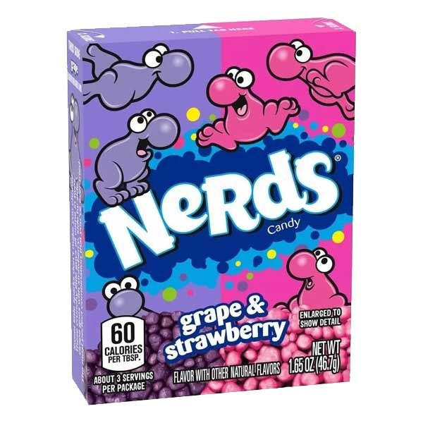 Nerds Grape & Strawberry 46.7g 1 Nerds Grape & Strawberry 46.7g