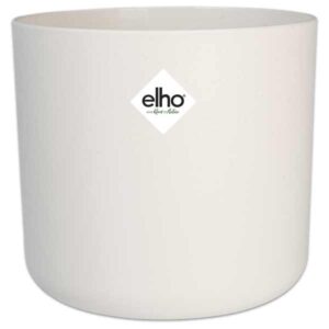 Elho B.for Soft Round White 14cm Flower Pot