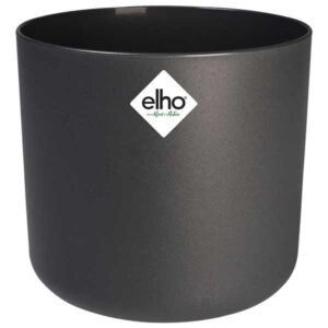 Elho B.for Soft Round Anthracite 16cm Flower Pot