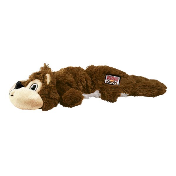 KONG Scrunch Knots Squirrel Medium/Large Dog Toy 3 KONG Scrunch Knots Squirrel Medium/Large Dog Toy - Image 3