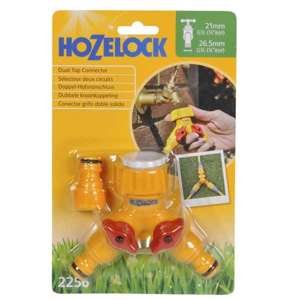 Hozelock Dual Tap Connector 2 Hozelock Dual Tap Connector - Image 2